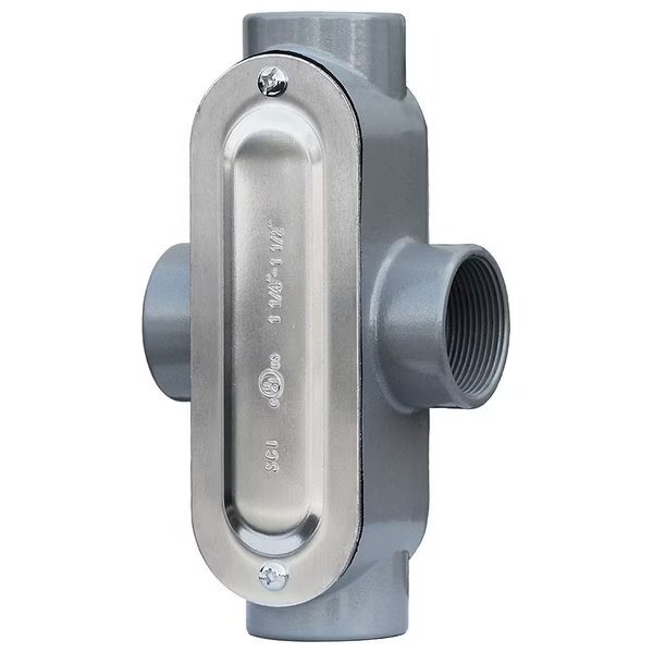 L.H. Dottie 3/4'' X Threaded Conduit Body w/ Cover & Gasket, 10PK, L.H. Dottie, Mfr#: X75CG